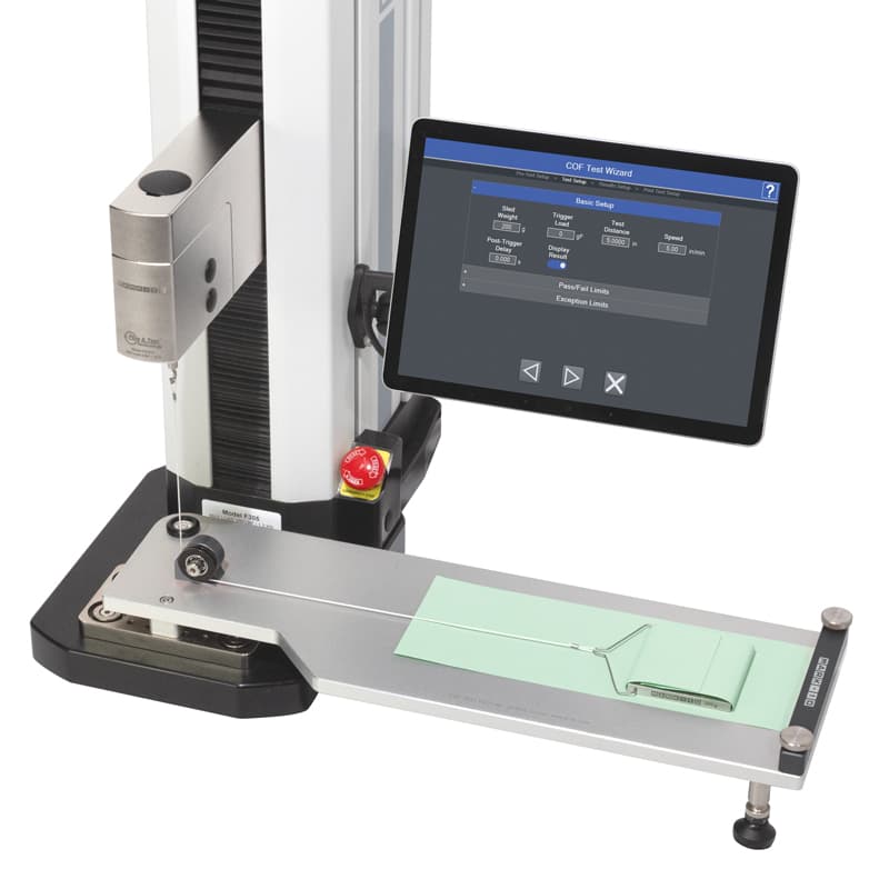 G1086 — Dispositivo para coeficiente de fricción