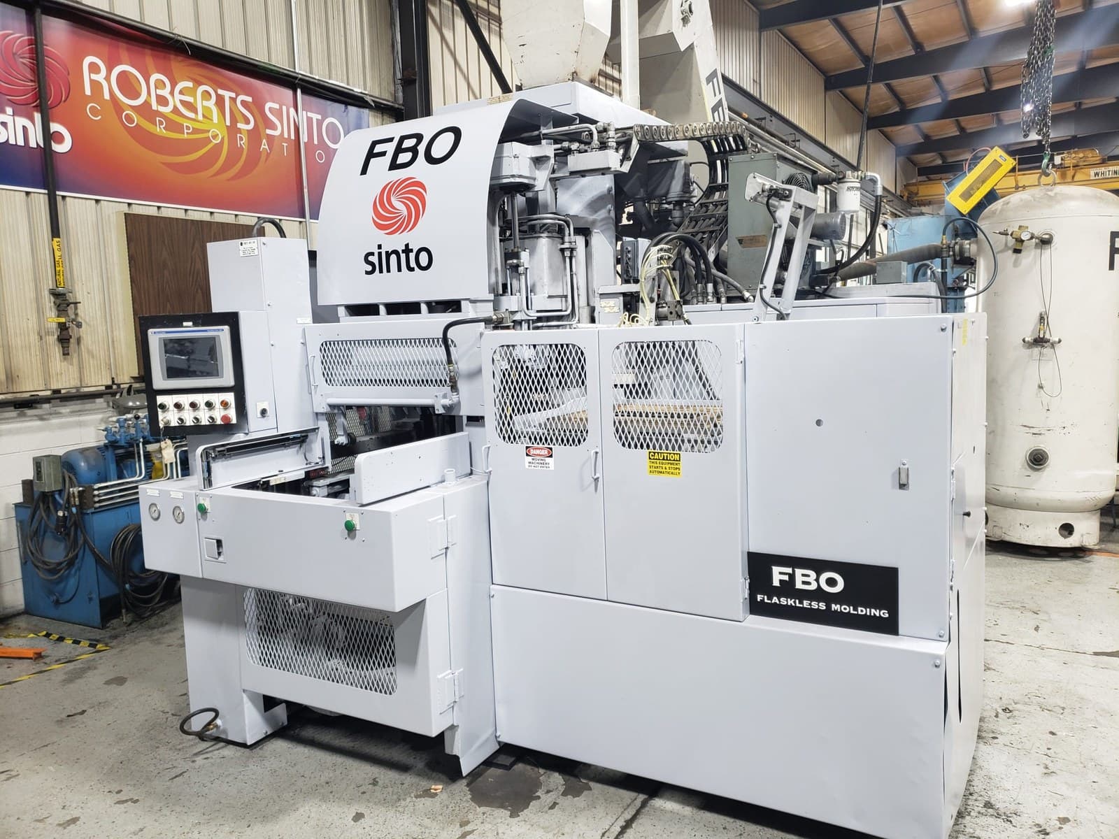 Máquina de moldeo sin caja FBO-II (usada, reacondicionada)